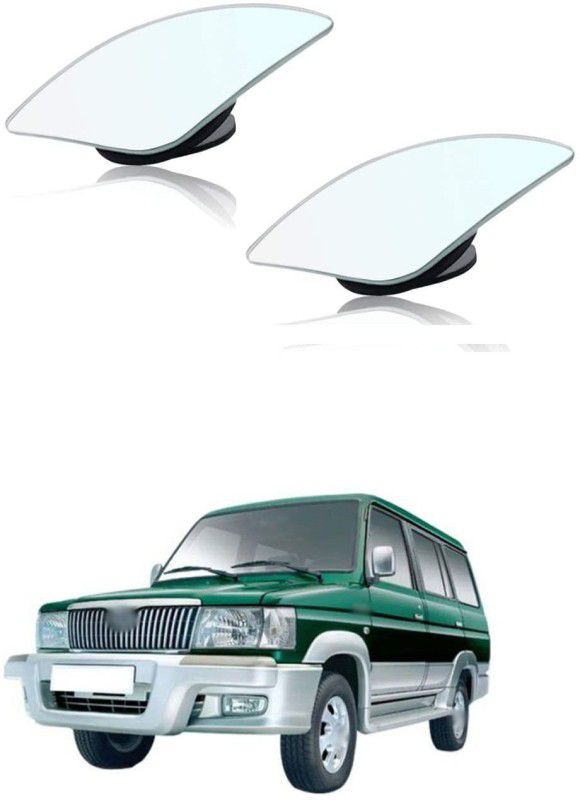 autoformonix Manual Blind Spot Mirror For Toyota Qualis  (Left, Right)