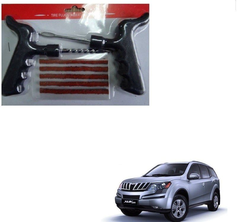 AuTO ADDiCT Car Tool Safety With 5 Strip Tubeless Tyre Puncture Repair Kit For Mahindra XUV 500 Tubeless Tyre Puncture Repair Kit