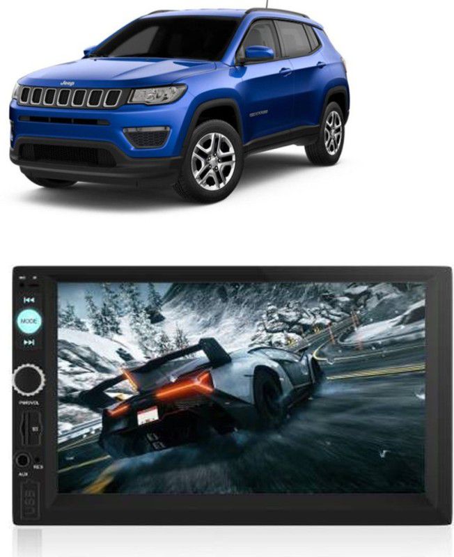 JBRIDERZ 7Inch DoubleDin TouchScreen with Rear View Camera Support Without Camera G 222 Car Stereo  (Double Din)