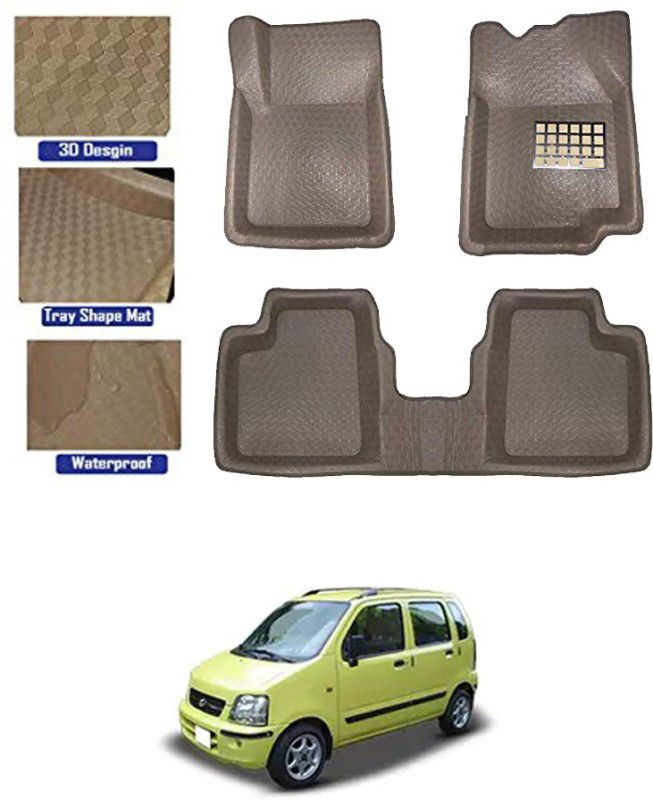 RKPSP PVC Tray Mat For Maruti Suzuki WagonR  (Beige)
