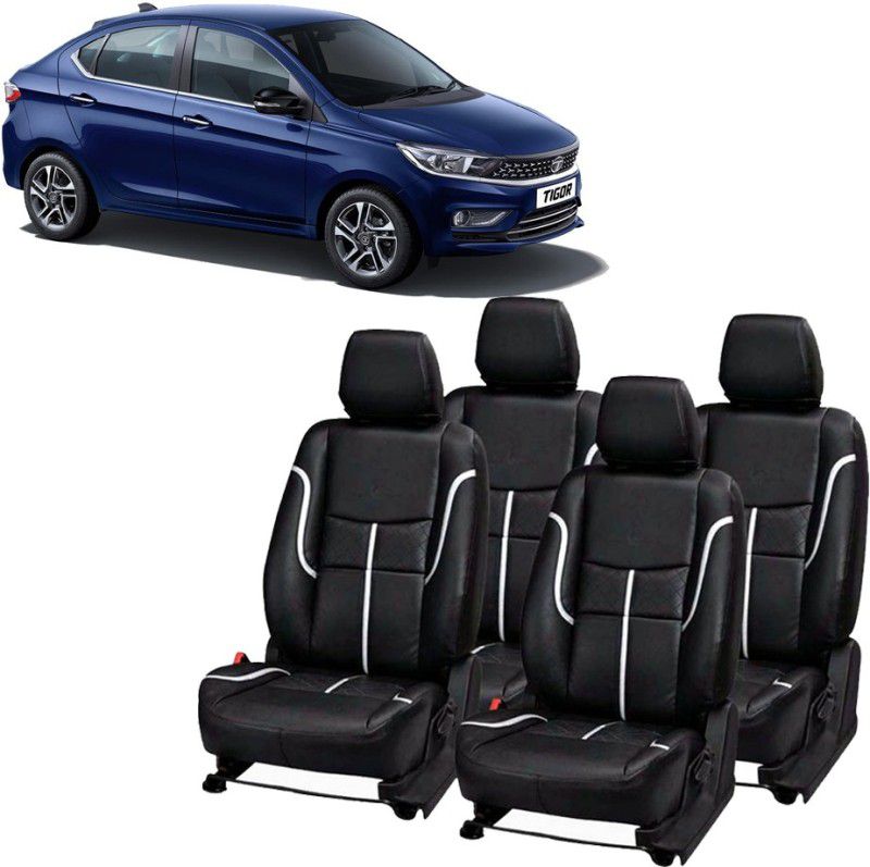 Luxury Premium Leatherette Car Seat Cover For Tata Tigor  (Detachable Head Rest, Mono Back Seat, Without Back Seat Arm Rest, 4 Seater, 2 Back Seat Head Rests)