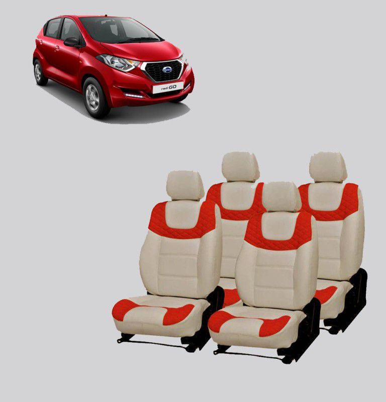 Luxury Premium Leatherette Car Seat Cover For Datsun Redi-GO  (Fixed Head Rest, Mono Back Seat, Without Back Seat Arm Rest, 4 Seater, 2 Back Seat Head Rests)