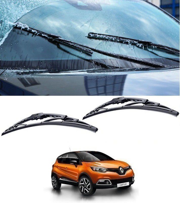 Trigcars Windshield Wiper For Renault Captur  (26 cm, Pack of: 2)