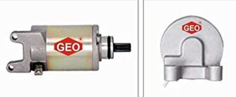 GEO Self Starter Motor Assembly for Motorcycle & Scooters TVS Apache 150, 160,180 (All Models) Vehicle Starter Motor
