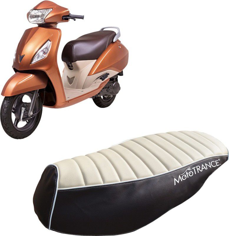 MOTOTRANCE MTSC36231-1 Single Bike Seat Cover For TVS Jupiter
