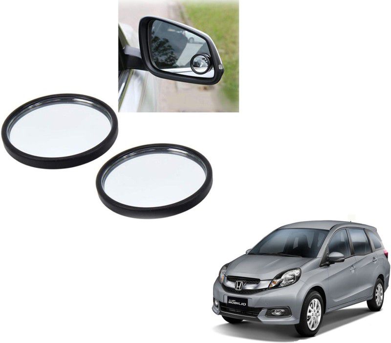Autoinnovation 360° Convex Side Rear View Blind Spot Mirror for Honda Mobilio Glass Car Mirror Cover  (Honda Mobilio)