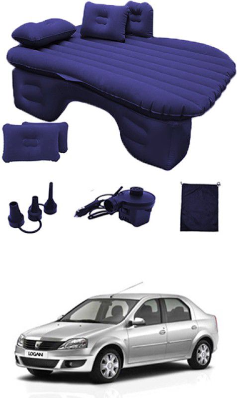MATIES Car Air Inflatable Car Bed Mattress Airbed Overnighter Blue141 for Tourism Outdoor Camping Swimming Pool for Logan Mahindra 2007 Car Inflatable Bed
