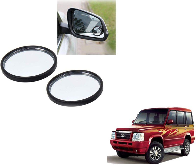 Autoinnovation 360° Convex Side Rear View Blind Spot Mirror for Tata Sumo Glass Car Mirror Cover  (TATA Sumo)