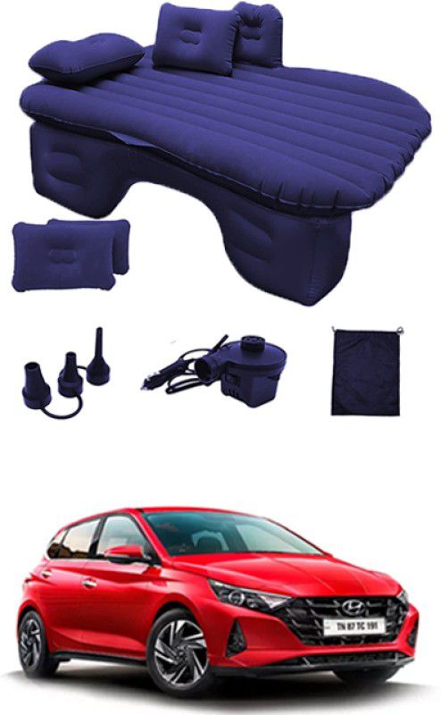 MATIES Car Air Inflatable Car Bed Mattress Airbed Overnighter Blue114 for Tourism Outdoor Camping Swimming Pool for i20 Hyundai 2020 Car Inflatable Bed