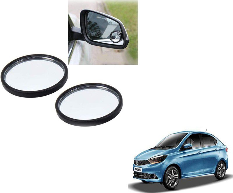 Autoinnovation 360° Convex Side Rear View Blind Spot Mirror for Tata Tigor Glass Car Mirror Cover  (TATA Tigor XZ Petrol)