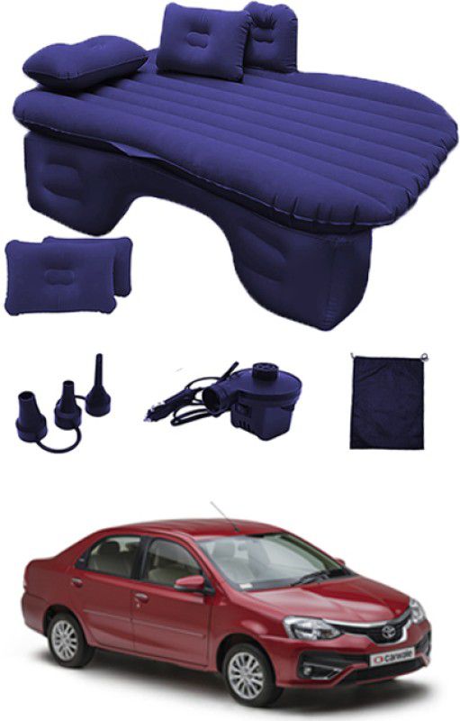 MATIES Car Air Inflatable Car Bed Mattress Airbed Overnighter Blue83 for Tourism Outdoor Camping Swimming Pool for Etios Toyota 2010 Car Inflatable Bed