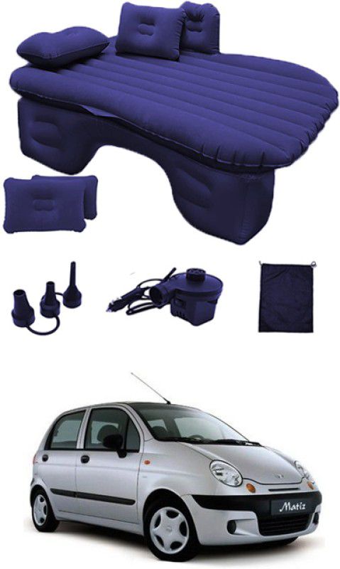MATIES Car Air Inflatable Car Bed Mattress Airbed Overnighter Blue146 for Tourism Outdoor Camping Swimming Pool for Matiz Daewoo 2002 Car Inflatable Bed