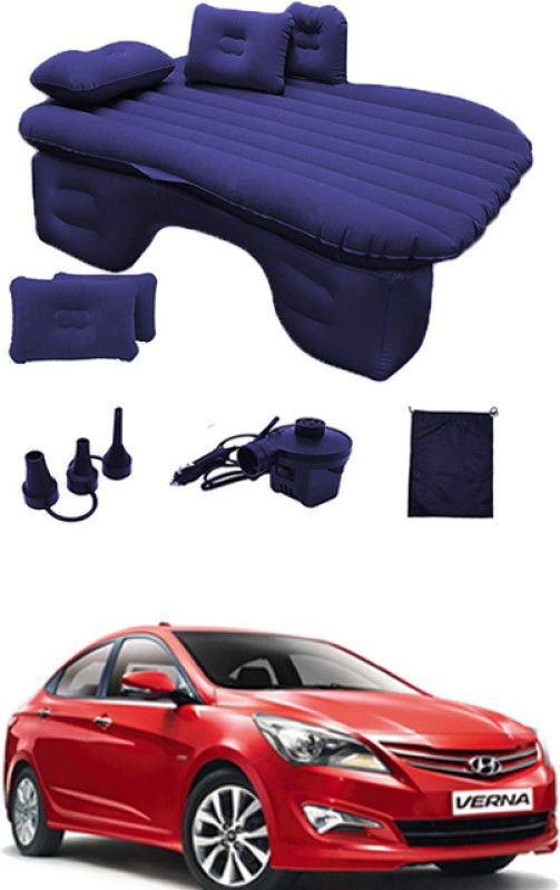 MATIES Car Air Inflatable Car Bed Mattress Airbed Overnighter Blue239 for Tourism Outdoor Camping Swimming Pool for Verna Hyundai 2015 Car Inflatable Bed