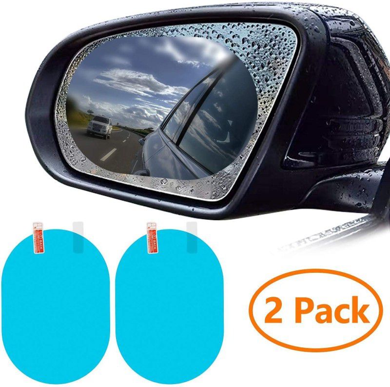 ABS AUTO TREND Car Rear View Mirror Anti Fog Rainproof Waterproof Protective Film Plastic Car Mirror Cover  (Universal For Car Universal For Car)