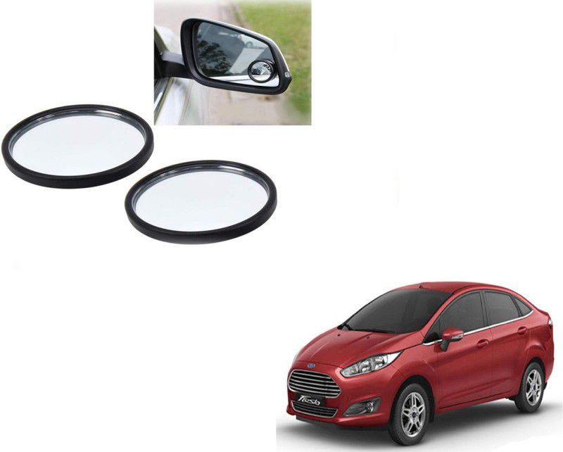 Autoinnovation 360° Convex Side Rear View Blind Spot Mirror for Ford Fiesta Glass Car Mirror Cover  (Ford Fiesta)