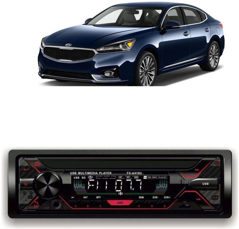 Dvis Car Stereo FX- A100U Car Stereo with Bluetooth, USB, SD Card , Aux D-597 Car Stereo  (Single Din)