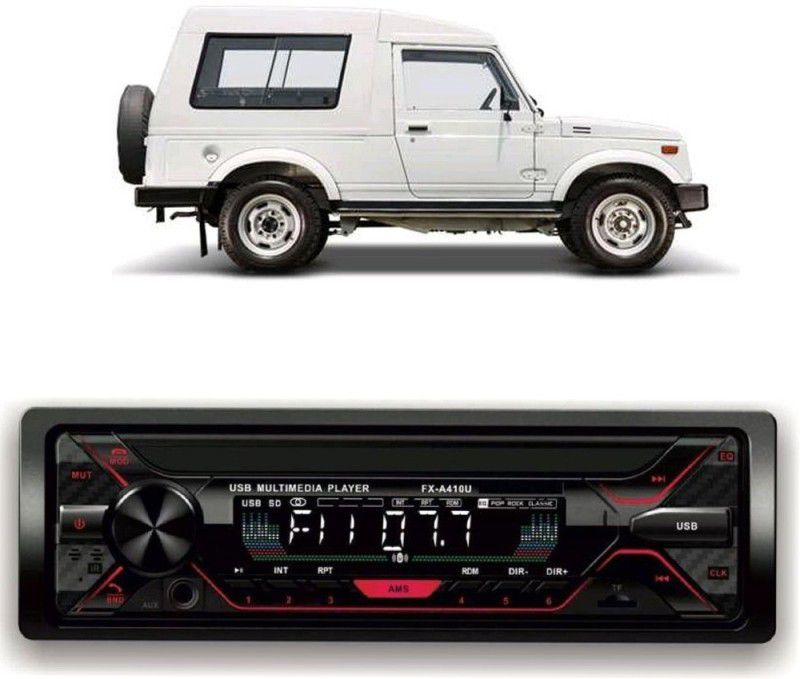 Dvis Car Stereo FX- A100U Car Stereo with Bluetooth, USB, SD Card , Aux D-332 Car Stereo  (Single Din)