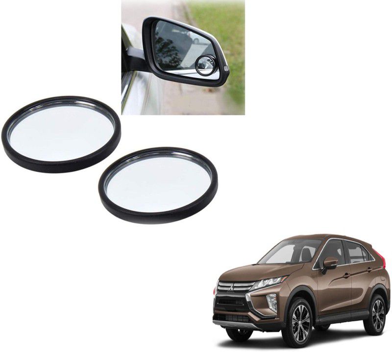 Autoinnovation 360° Convex Side Rear View Blind Spot Mirror for Mitsubishi Eclipse Cross Glass Car Mirror Cover  (Mitsubishi Universal For Car)
