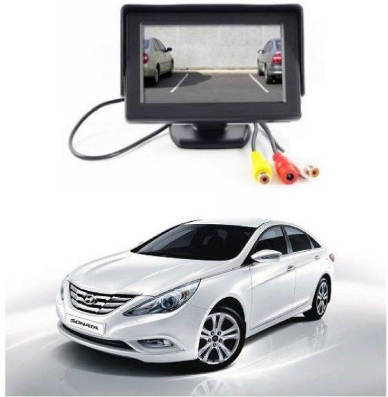 Auto Garh TFT Monitor & LED Reverse Parking Camera With 1YR Warranty For Indigo Black LCD  (4.3 cm)