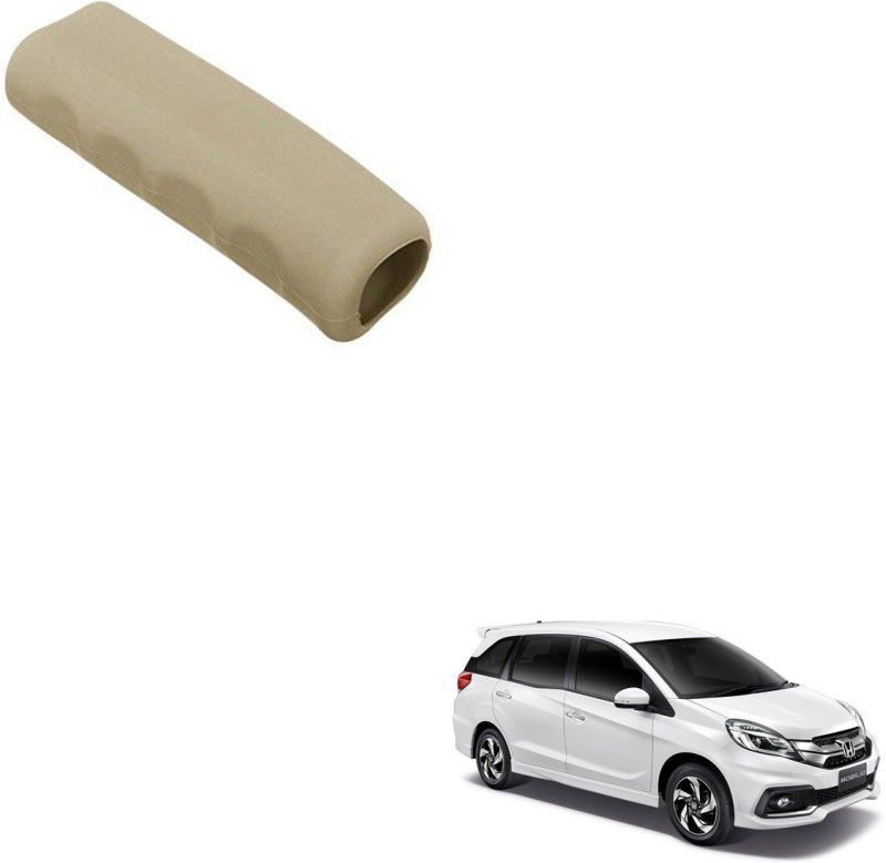 SEMAPHORE Car Handbrake Soft Rubber Cover Beige For Honda Mobilio Car Handbrake Grip  (Beige)