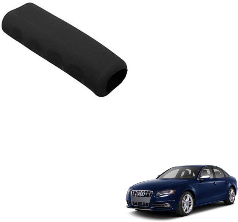 SEMAPHORE Car Handbrake Soft Rubber Cover Black For Audi S4 3.0 Car Handbrake Grip  (Black)