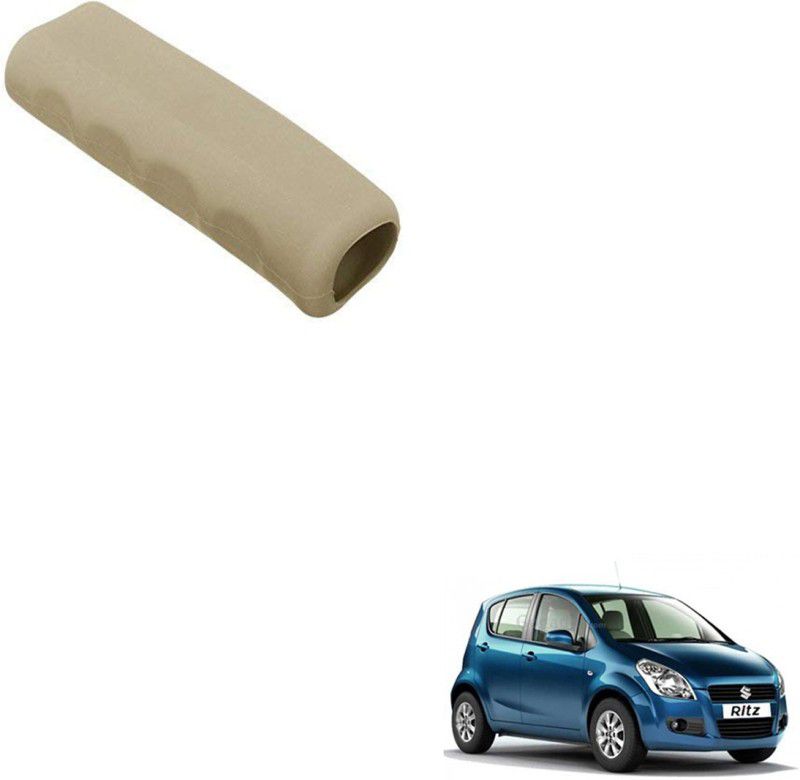 SEMAPHORE Car Handbrake Soft Rubber Cover Beige For Maruti Ritz Car Handbrake Grip  (Beige)