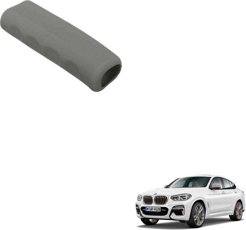 SEMAPHORE Car Handbrake Soft Rubber Cover Grey For BMW X4 M Sport X xDrive30 Car Handbrake Grip  (Grey)