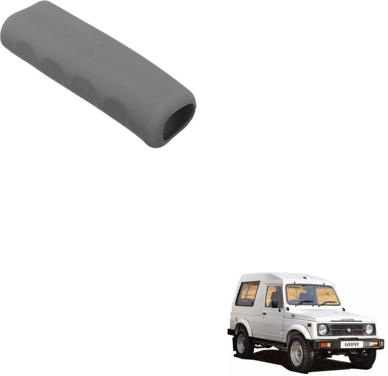 SEMAPHORE Car Handbrake Soft Rubber Cover Grey For Maruti Gypsy 1000 Car Handbrake Grip  (Grey)