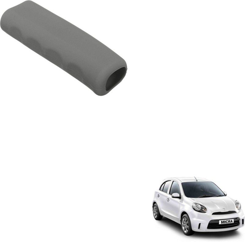 SEMAPHORE Car Handbrake Soft Rubber Cover Grey For Nissan Micra Active XE Car Handbrake Grip  (Grey)