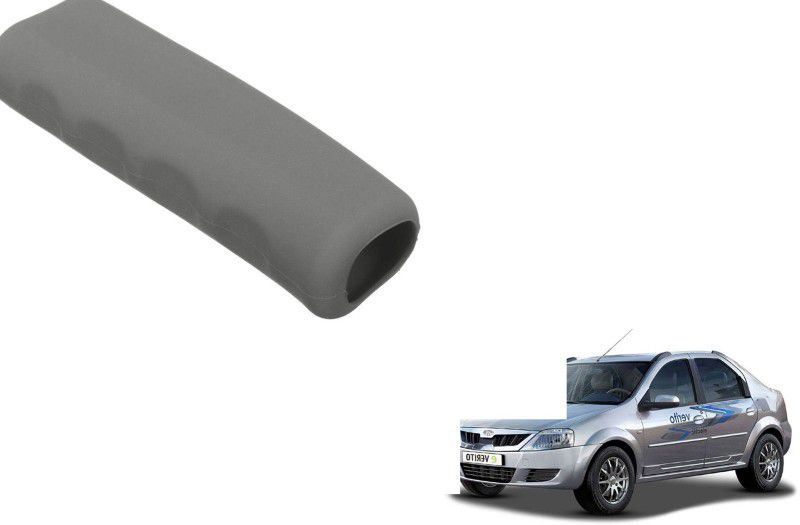SEMAPHORE Car Handbrake Soft Rubber Cover Grey For Mahindra E Verito D2 Car Handbrake Grip  (Grey)