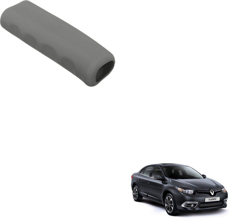 SEMAPHORE Car Handbrake Soft Rubber Cover Grey For Renault Fluence Car Handbrake Grip  (Grey)