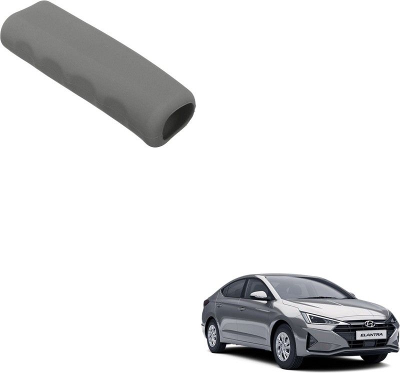 SEMAPHORE Car Handbrake Soft Rubber Cover Grey For Hyundai Elantra Car Handbrake Grip  (Grey)