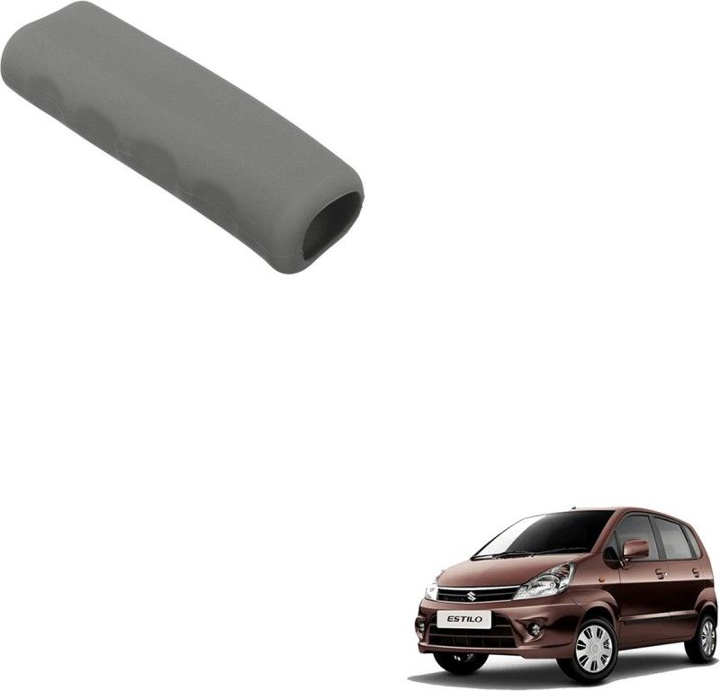 SEMAPHORE Car Handbrake Soft Rubber Cover Grey For Maruti Zen Estilo Car Handbrake Grip  (Grey)