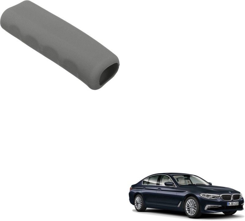 SEMAPHORE Car Handbrake Soft Rubber Cover Grey For BMW 5 Series Car Handbrake Grip  (Grey)