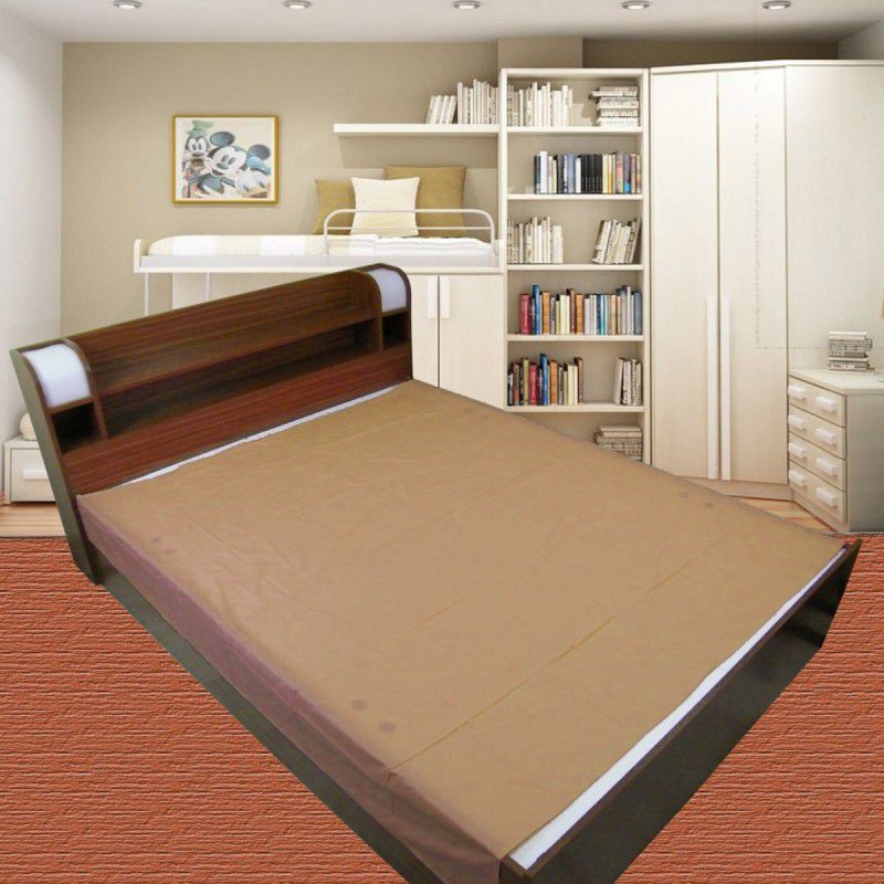 risheeraj PVC (Polyvinyl Chloride) Baby Bed Protecting Mat  (Brown, Large)