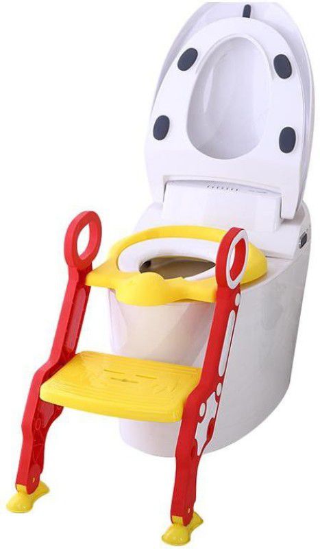 Eazy Kids Step Stool Foldable Trainer Potty Seat  (Multicolor)