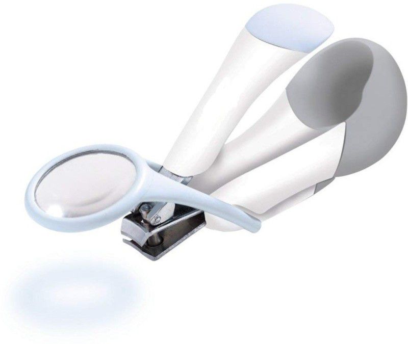 GOCART Infant Baby Nail Clipper with Magnifier In Gray Color
