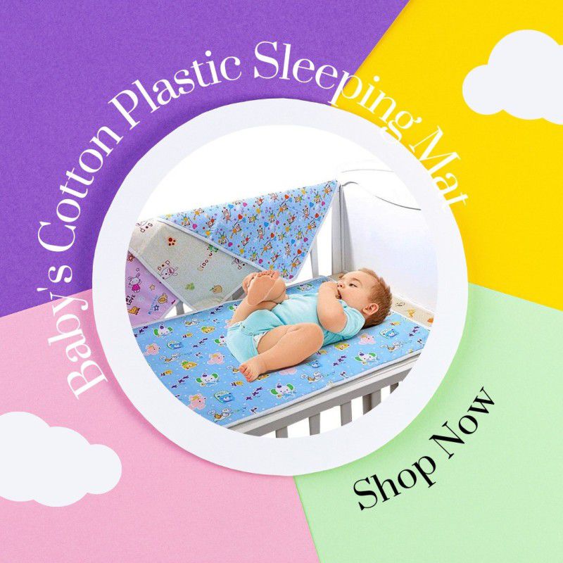 SAYMAMA Baby Mats & Bed Protector  (Multicolor)