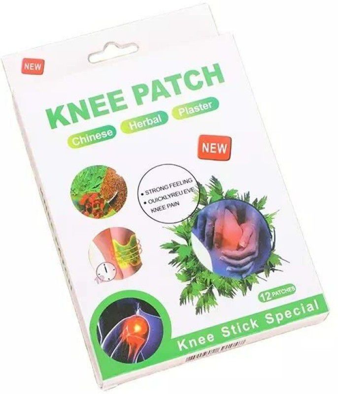 INDICUL Pain Relief Patches - 10 Knee Pain Patches (Specially Designed for Knee Joints) BROWN Baby Knee Pads  (KNEE PATCH)