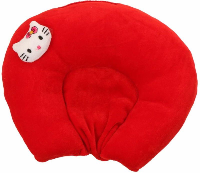 HomeStore-YEP Microfibre Animals Baby Pillow Pack of 1  (Red Seed Pillow)