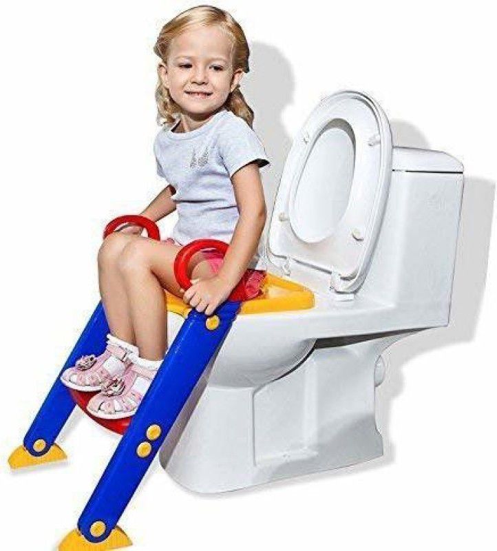 Homevilla Portable Hight Adjustable Foldable Potty Training Seat For baby Potty Seat  (Multicolor)
