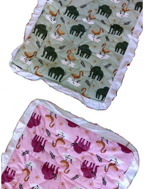 HEBBULI Cotton bedding set, mattress(multicolor, pack of 2)  (Multicolor)