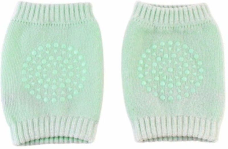 SKYFISH Baby Leg Warmers Safety Crawling Elbow Green Baby Knee Pads  (plain)