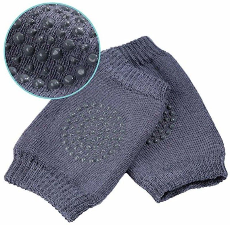 SKYFISH Baby Kids Safety Crawling Elbow Cushion Infants Toddlers Knee Pads Grey Baby Knee Pads  (plain)