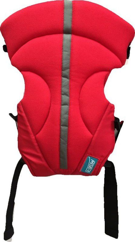U-grow Three Way Baby Carrier (Red/Grey) Baby Carrier  (Red, Front carry facing out)