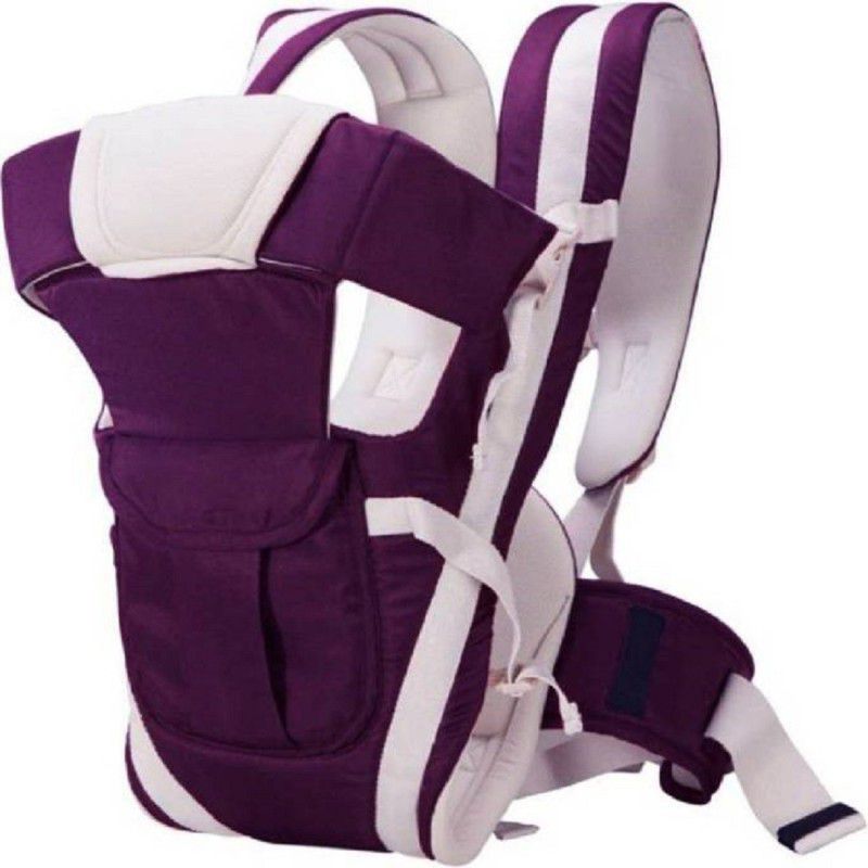 Chhote Janab Baby Carrier Shoulder Belt Baby Carrier  (Purple, Front carry facing out)