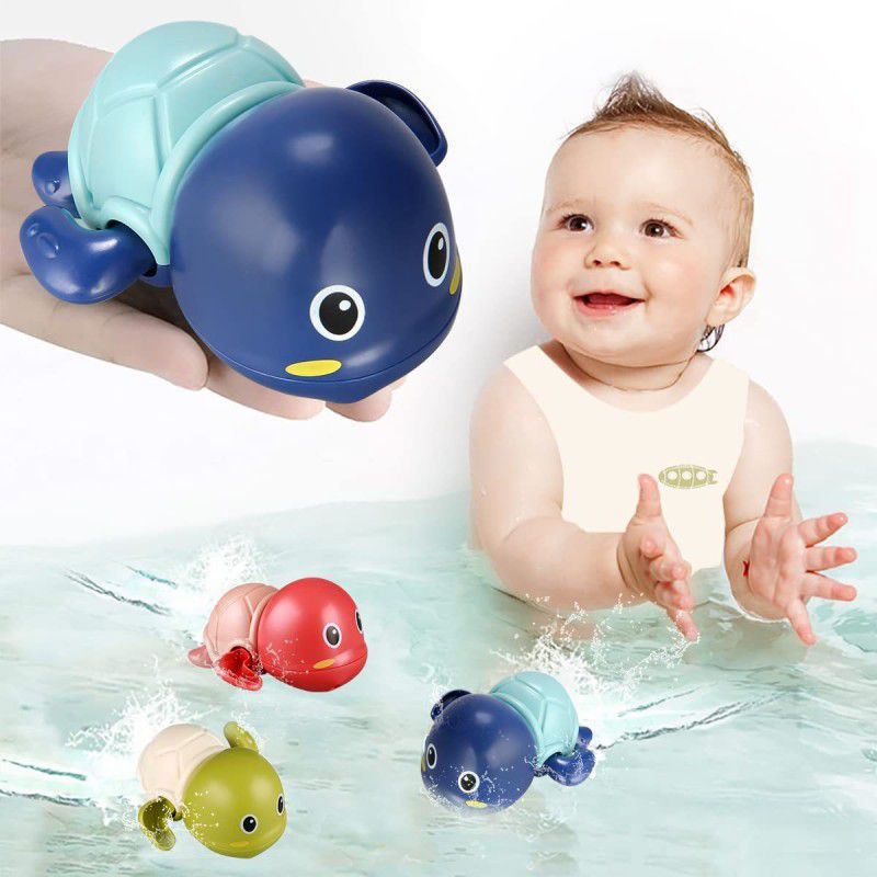 AEXONIZ TOYS Cute Swim Bath Toys Bath Toys for 1-5 Year Old Boy Girls Swim Pool Bath Toys Bath Toy  (Multicolor)