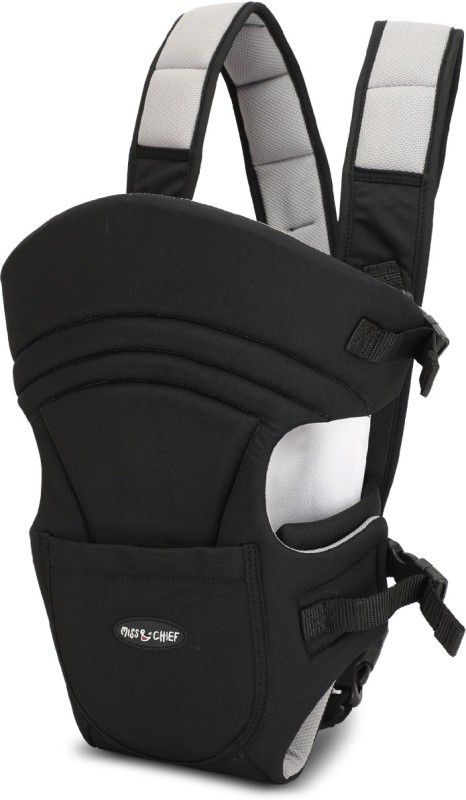 Miss & Chief by Flipkart 3 in 1 Position Baby Carrier  (Black, Front Carry facing in)