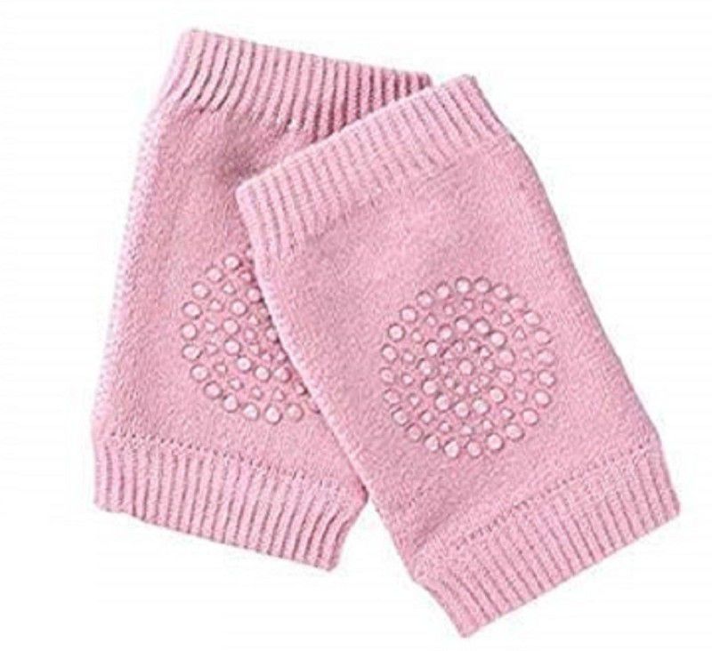 Tripathiss BABY KNEE PAD Pink Baby Knee Pads  (Plain)