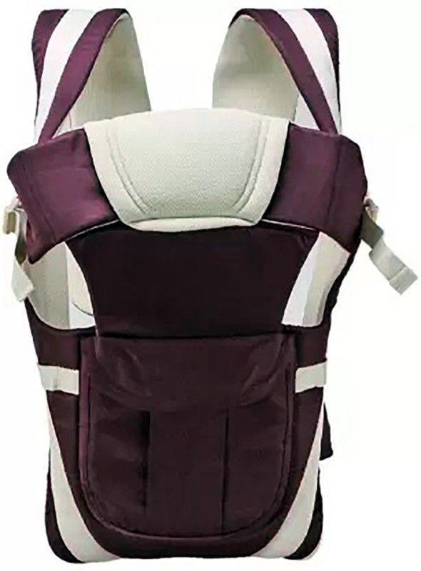 Cutieful High Quality Bag with Strong Belt 4 in 1 Position Baby Carrier  (Purple, Front carry facing out)